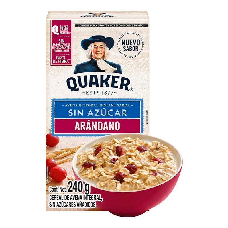 Avena Quaker Instantanea Arándano 240g