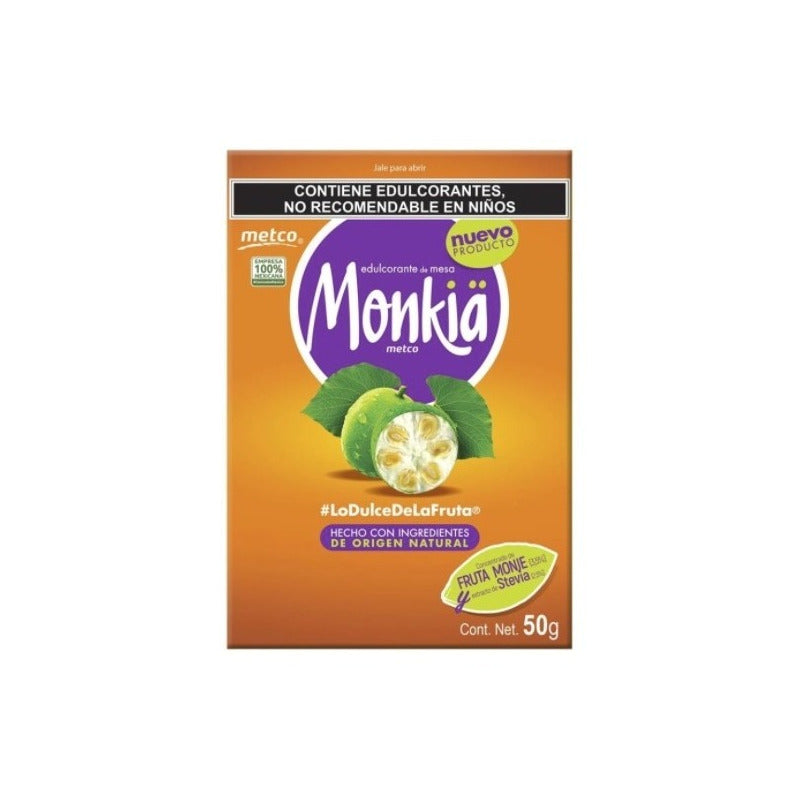 Edulcorante Metco Monkiä 50g 3packk D