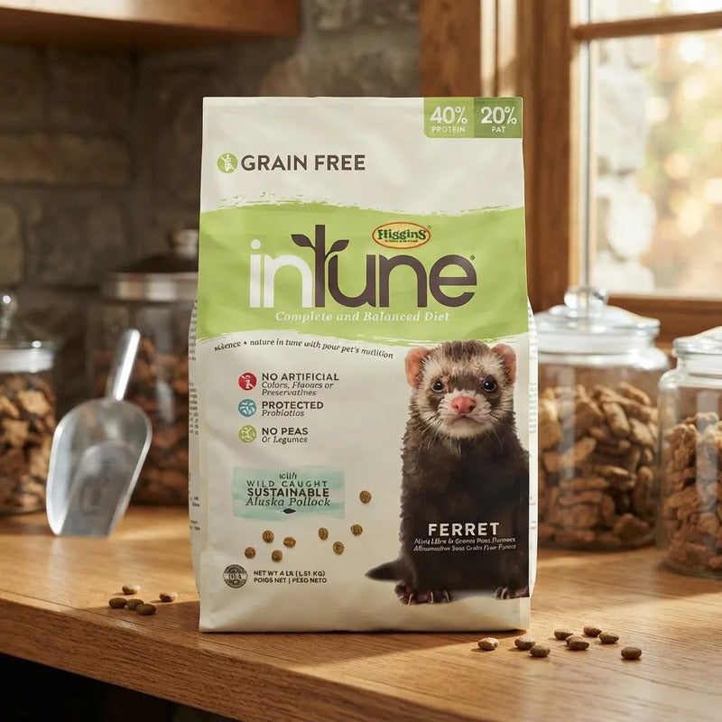 Higgins Intune Alimento Para Hurón, 1.8 Kg