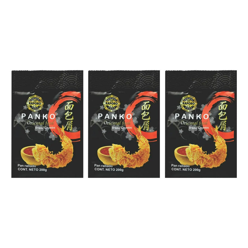Empanizador Kaporo Extra Crujiente 200g (3pzas)