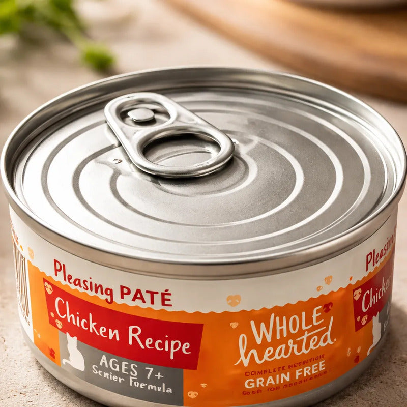 Alimento Natural Húmedo Para Gato Senior Receta Pollo, 85 G