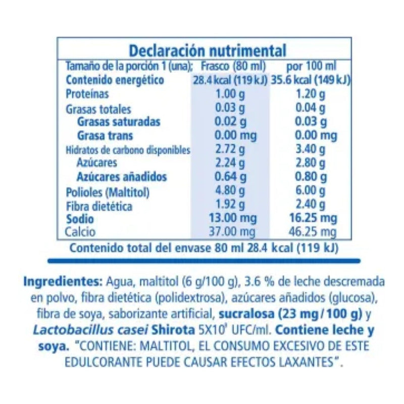 Producto Fermentado Yakult 40lt 50pz Pzas De 80 Ml C/u
