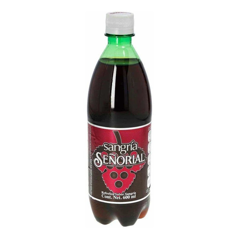 Refresco Sangria Señorial 12 Pzas De 600ml