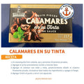 Calamares En Su Tinta Rías Baixas 8 Latas 115g C\u