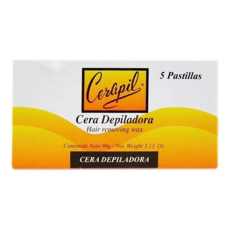 Cera Depiladora Cerapil Con 5 Pastillas