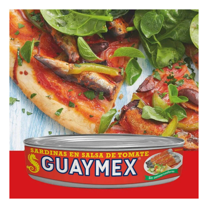 Sardinas Guaymex En Salsa De Tomate 425 G  (6 Piezas)