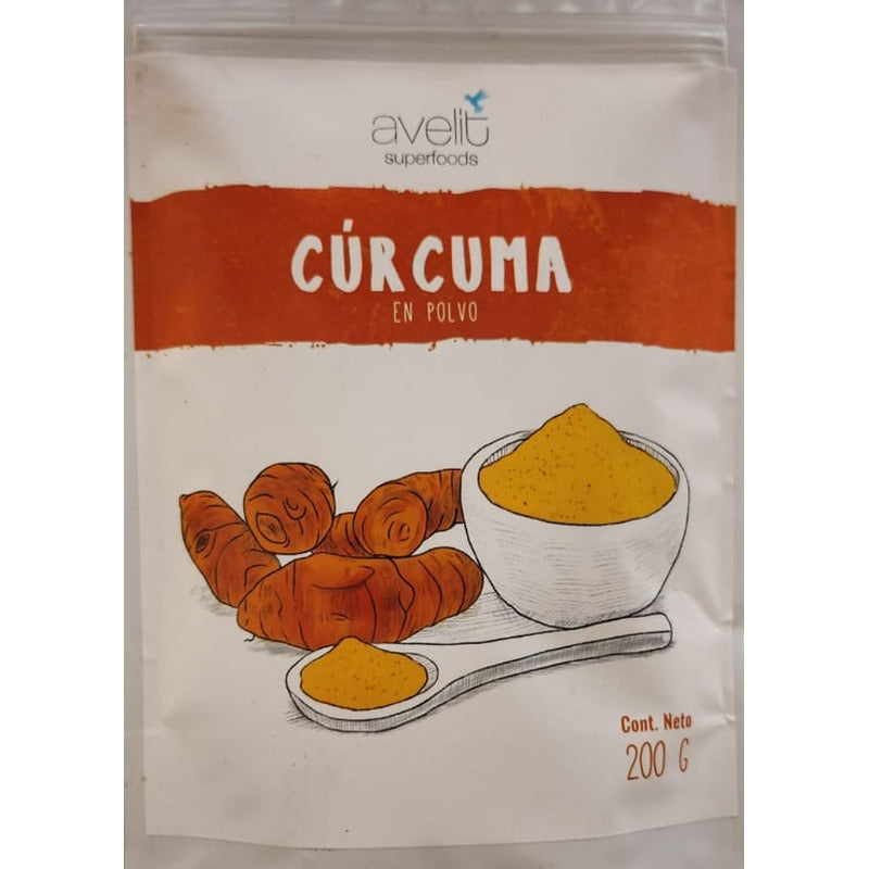 Cúrcuma En Polvo Avelit Superfoods 200 G