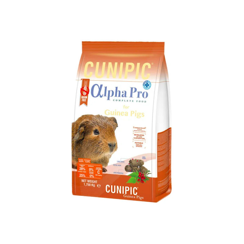 Cunipic Alpha Pro Alimento Para Cuyo, 1.75 Kg