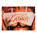 Frazada Karol G 100x150cm Liso 1000 G Naranja