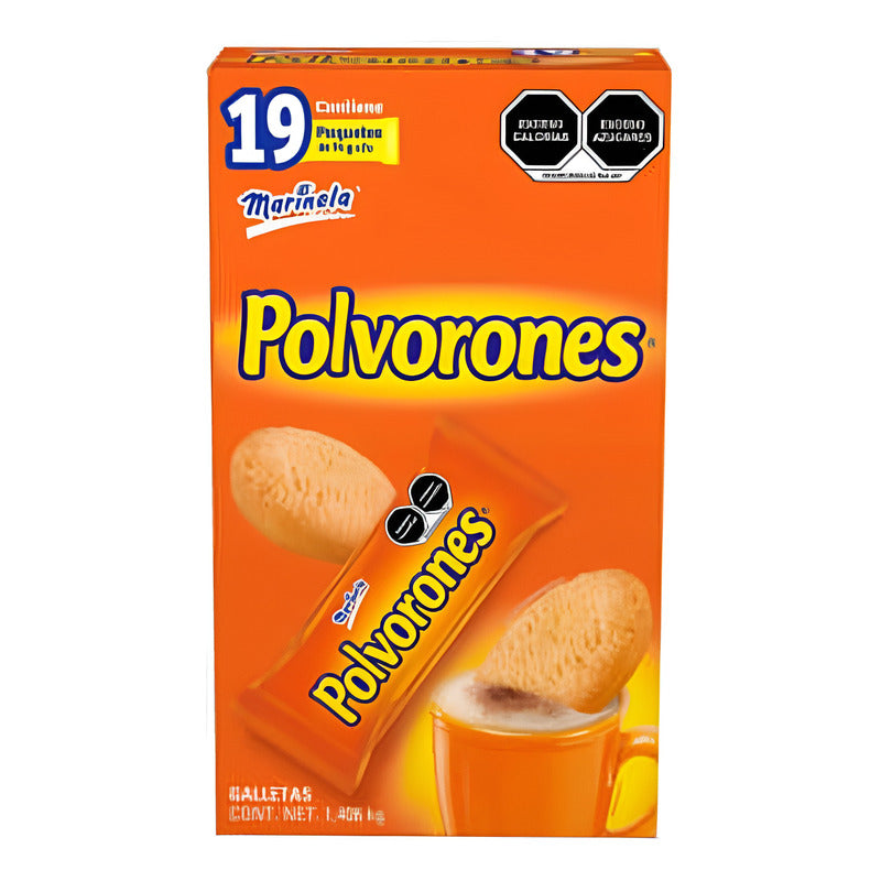 Polvorones Marinela Con 19 Pzas De 74 G C/u