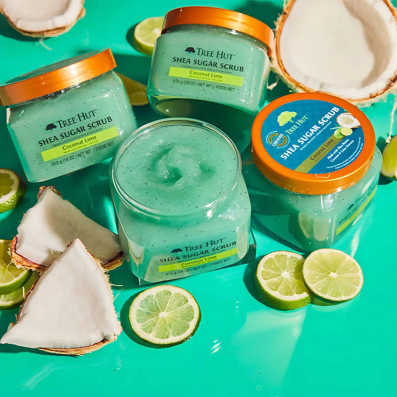 Exfoliante Corporal Tree Hut Azucar De Karite Coco Limon 510g