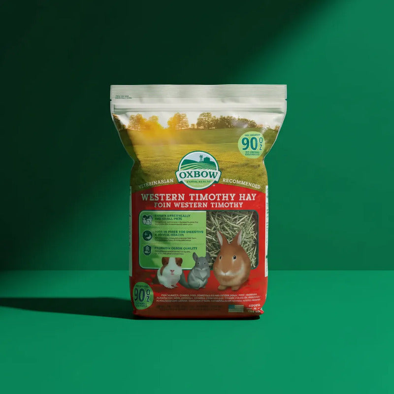 Oxbow Heno Timothy Para Pequeños Mascotas, 2.5 Kg