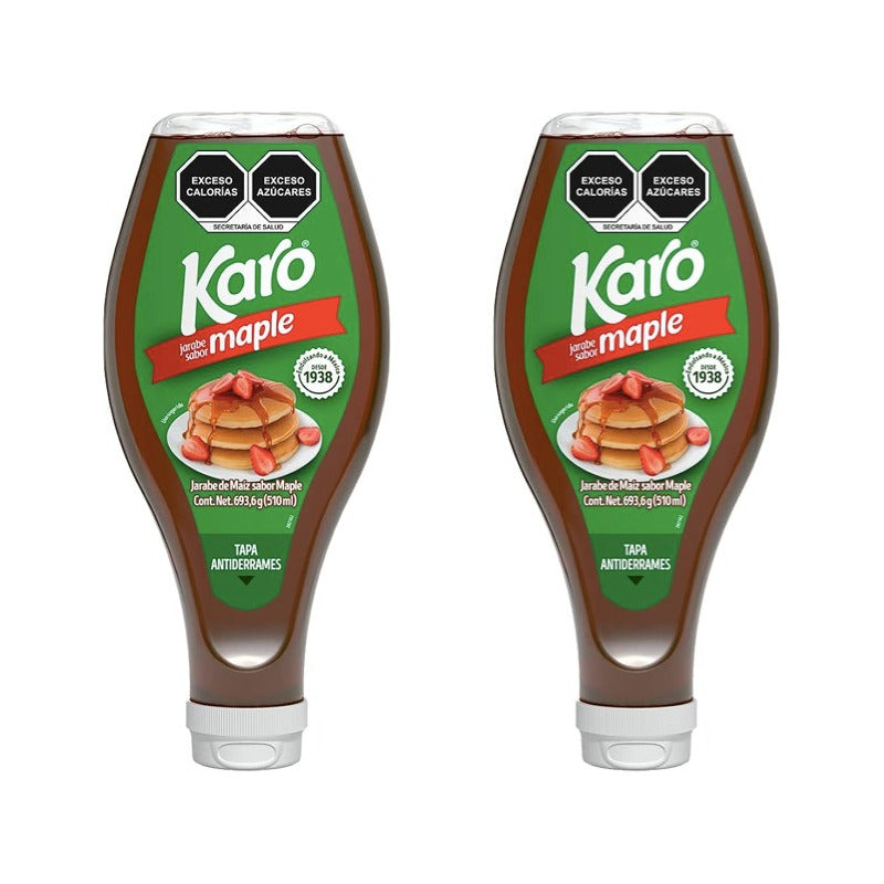Miel Karo Sabor Maple 510ml (2 Piezas)