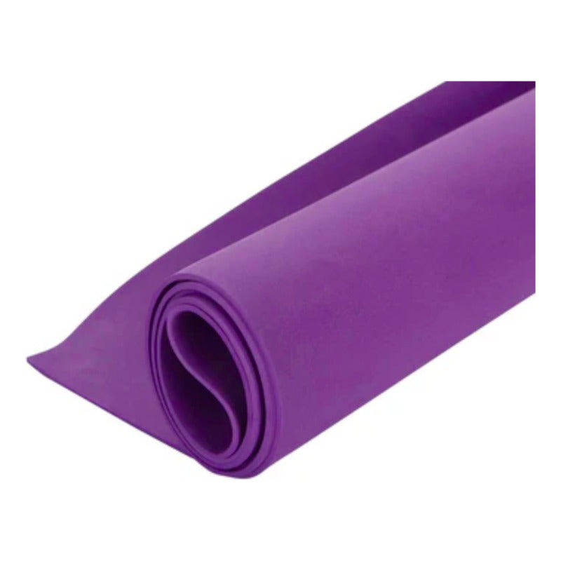Placa De Fomi Color Morado 1 Pieza De 90cm X 1m