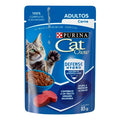 Alimento Para Gato Cat Chow Carne Adultos 6 Sobres De 85 G