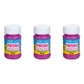 Pintura Acrílica Alta Calidad Color Uva 3 Pz De 35ml Uva