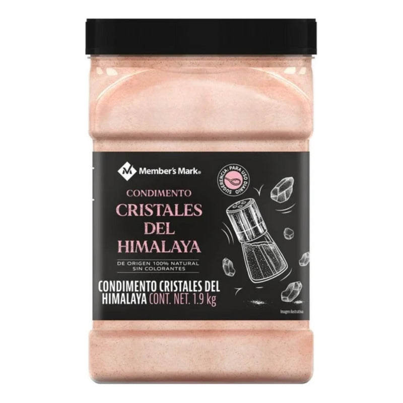 Condimento Cristales Del Himalaya Member's Mark 1.9 Kg