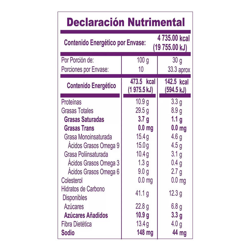 Granola Dasavena Gourmet Receta Original 340g