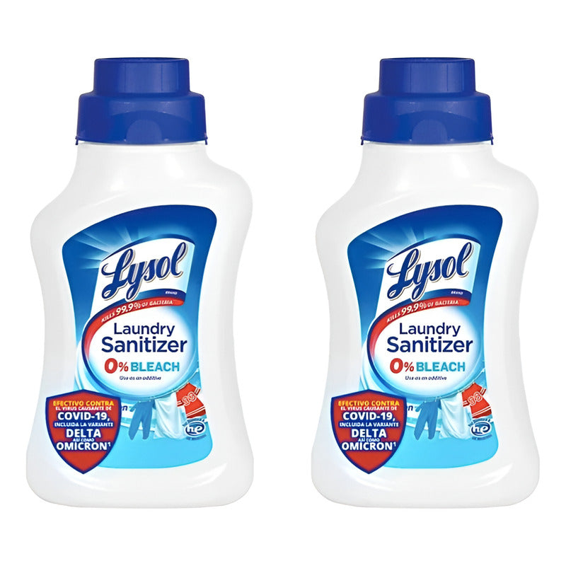 Desinfectante De Ropa Lysol 1.21 L (2pzas)