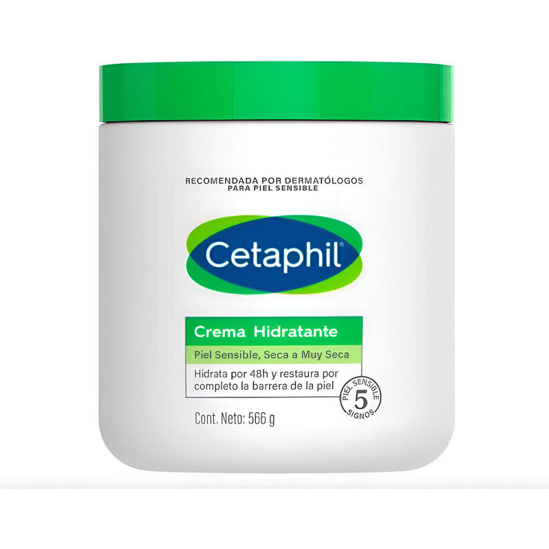 Crema Hidratante Cetaphil 2 Piezas De 566gr Sin Fragancia