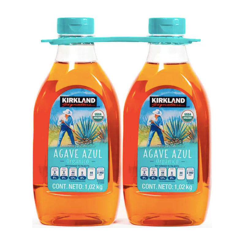 Jarabe De Agave Orgánico Kirkland Signature 2 Pzs De 1.02 Kg