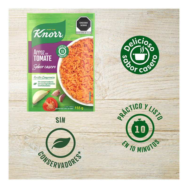 Arroz Con Tomate Knorr En Sobre 155 G
