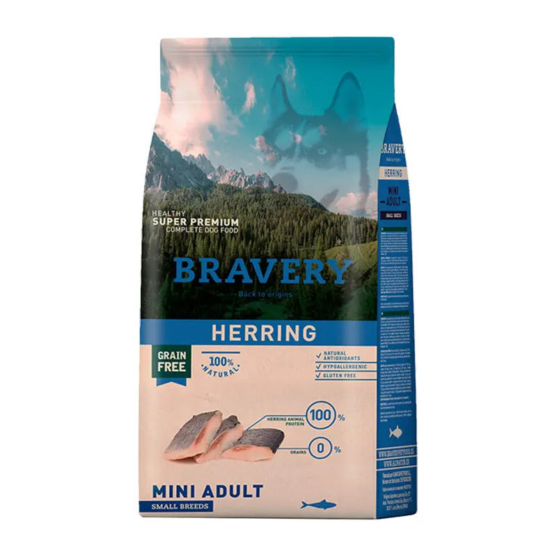 Bravery Perro Arenque (herring) Adulto Raza Pequeña 7 Kg