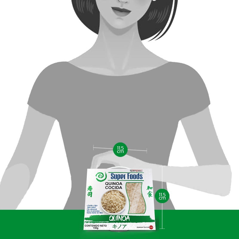 Quinoa Cocida Satoru Super Foods 150g