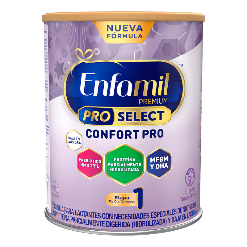 Fórmula Infantil Enfamil Confort Pro 1 Lata 800 G N/a Sin Sabor