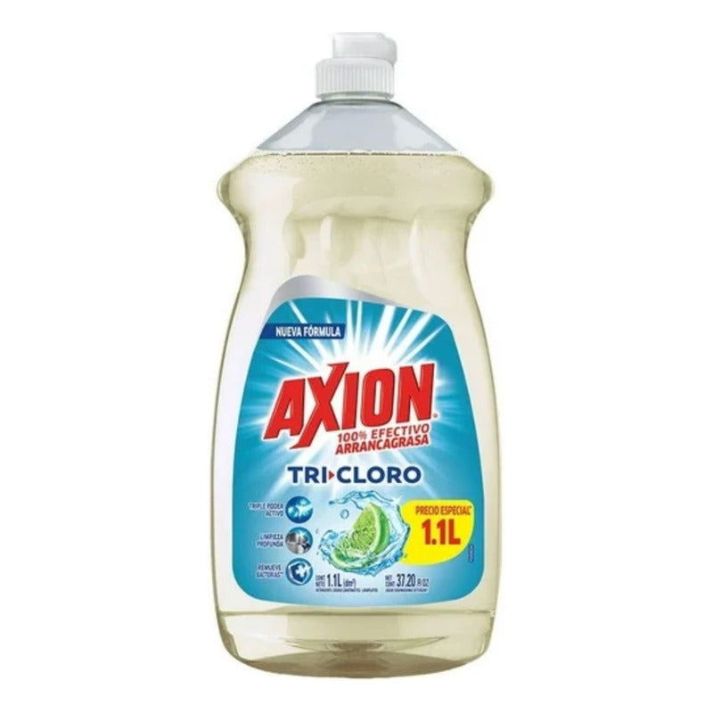 Axion Lavatrastes Tricloro 1.1 L (2 Piezas)