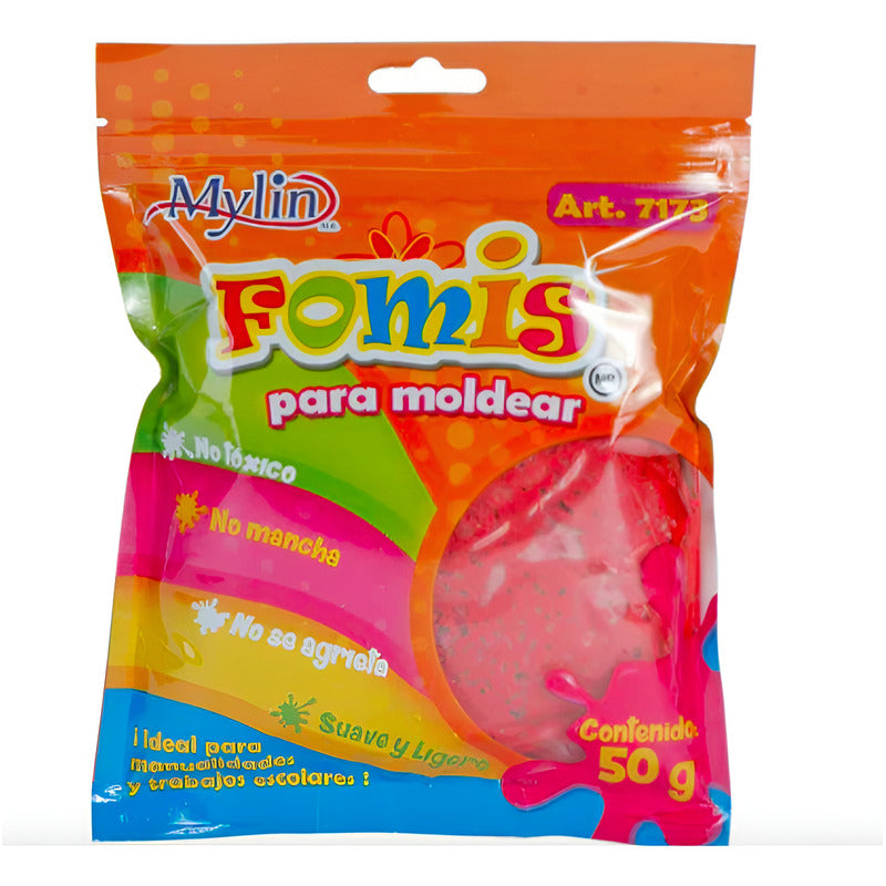 Fomi Suave Moldeable Color Vino 12 Piezas De 50g Vino