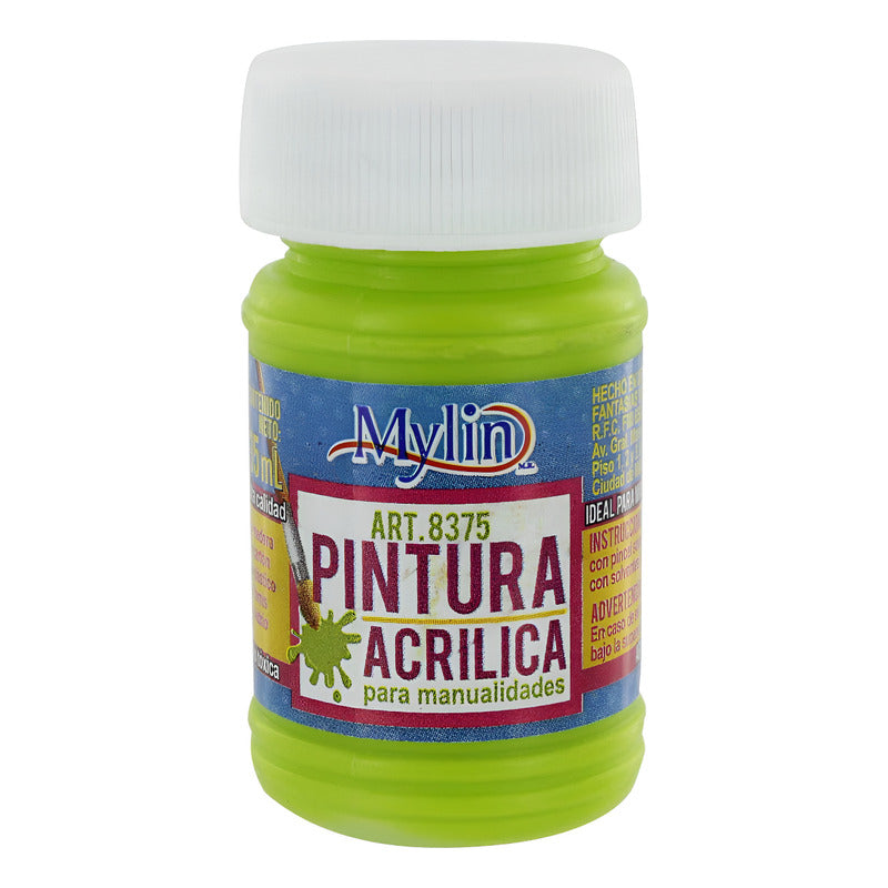 Pintura Acrilica 35ml Limon Claro