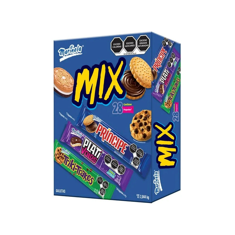 Galletas Marinela  Surtido Con 28 Piezas