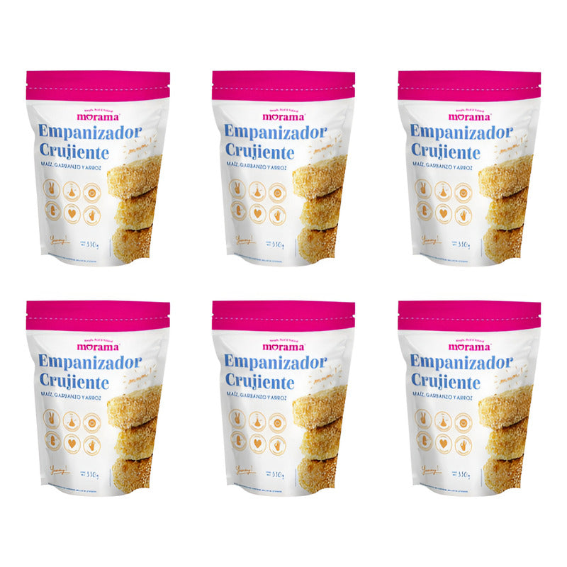 Empanizador Morama De Maíz, Garbanzo, Arroz 6 Pzs De 330gr