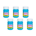 Pintura Acrílica Alta Calidad Color Turquesa 6 Pz De 35ml Turquesa