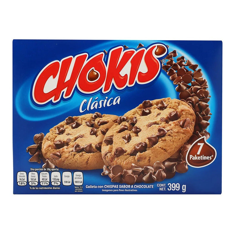 Galletas Chokis Gamesa 399 Grs C/u 5 Pack Ipg