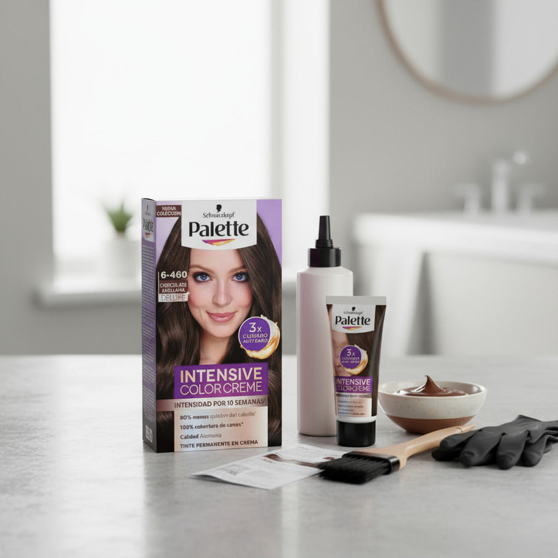 Tinte P/ Cabello Palette 6-460 Chocolate Avellana 6pz D 50ml 6-460 Chocolate Avellana