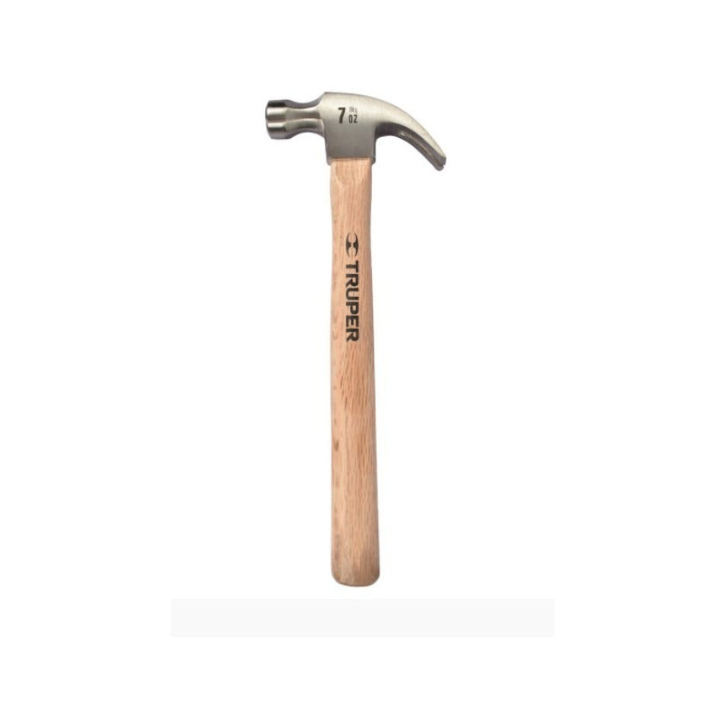 Martillo De Uña Curva 7 Onzas Acero Truper