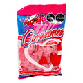 Gomitas De Corazón Rojo Grande Sabor Fresa 1 Kg Acidul