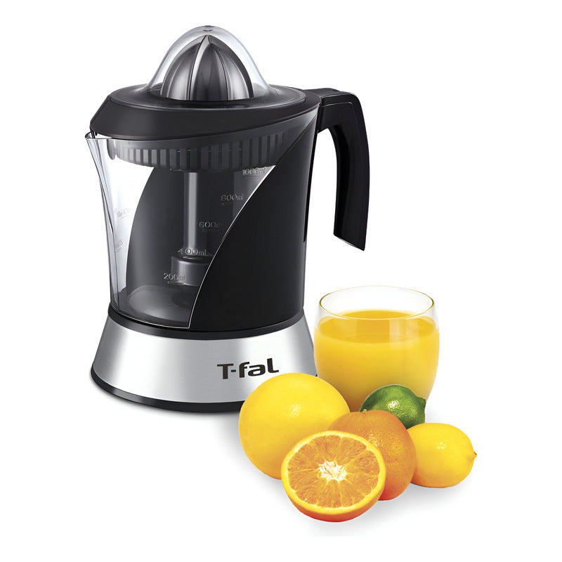 Exprimidor De Cítricos T-fal Power Press 1l 40w Negro