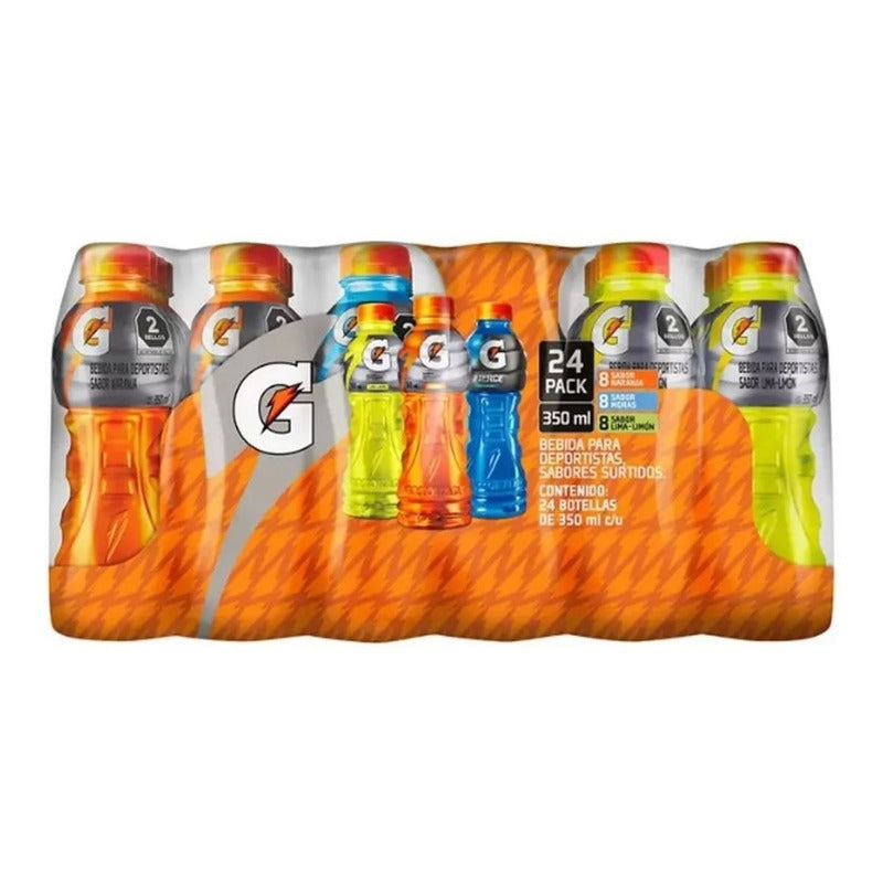 Bebida Rehidratante Gatorade Performance 24 Piezas De 350 Ml