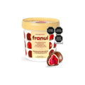 Frambuesas En Chocolate De Leche Y Blanco Franuí 1pz De 150g