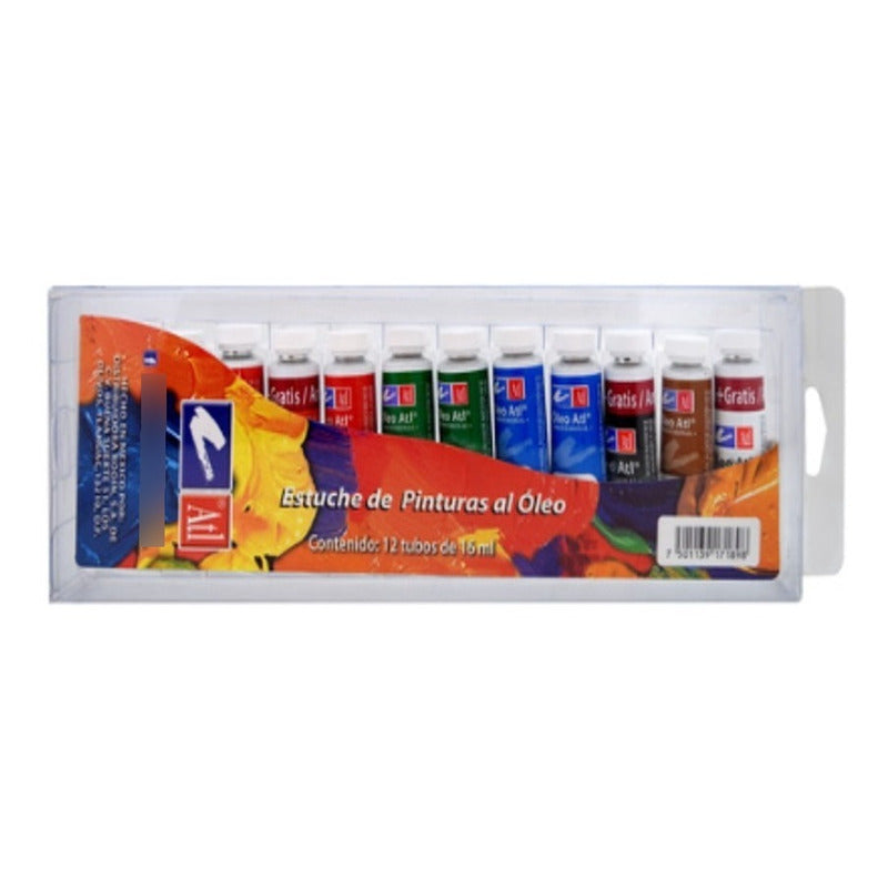 Pinturas Oleo Rodart Estuche 12tubos 12 Ml