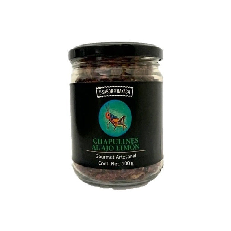Chapulines Al Ajo Limon El Sabor De Oaxaca 100g Ipg