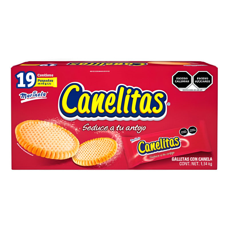 Canelitas Marinela 19 Pzas De 60 G C/u