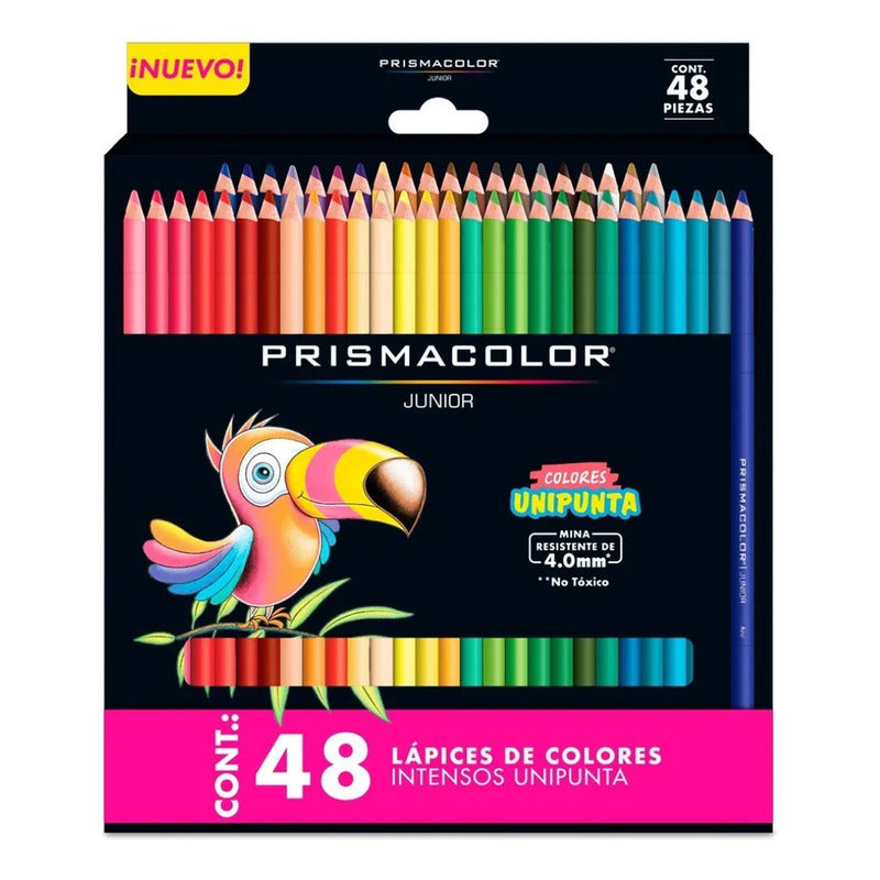 Lápices De Color Prismacolor Junior, Set De 48 Multicolor 3b