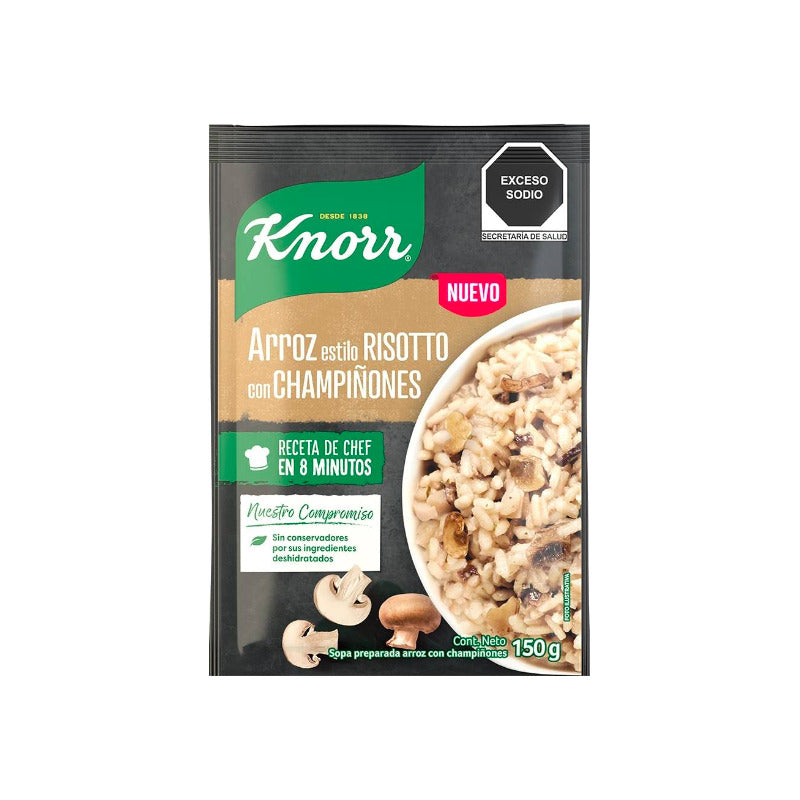 Arroz Knorr Estilo Risotto Con Champiñones 150 G