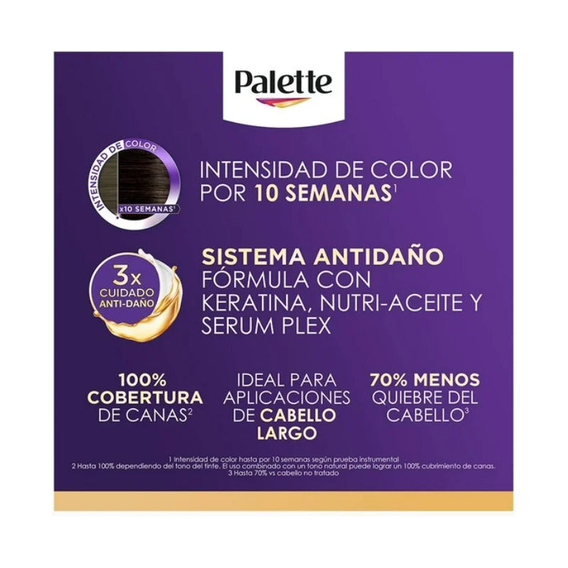 Tinte Para Cabello Palette 5-60 Chocolate Mocca 6 Pz De 50ml 5-60 Chocolate Mocca