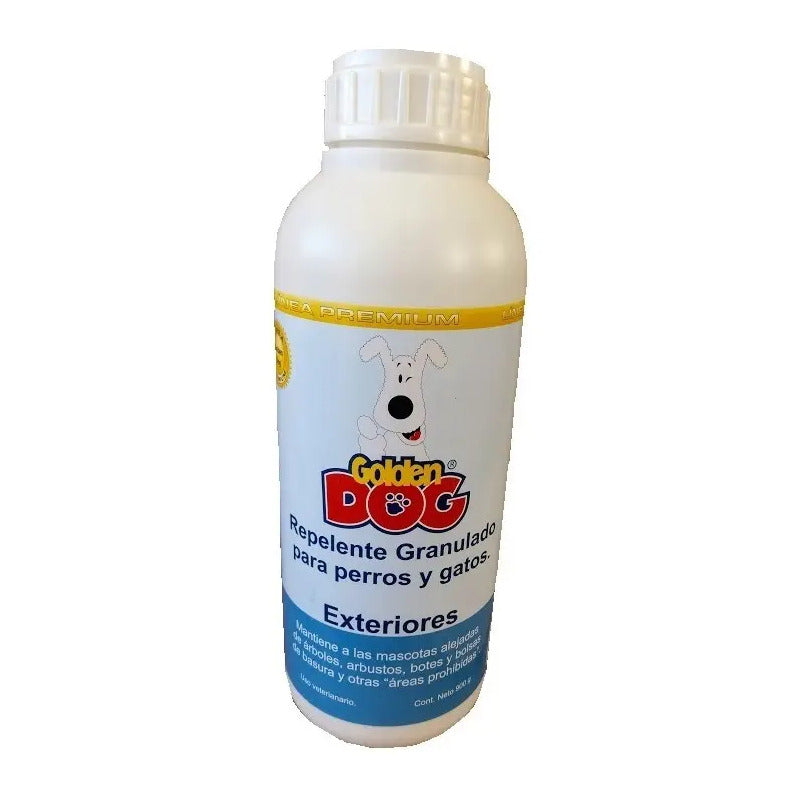 Repelente Granulado Golden Dog Para Perros Y Gatos 900 G Exteriores