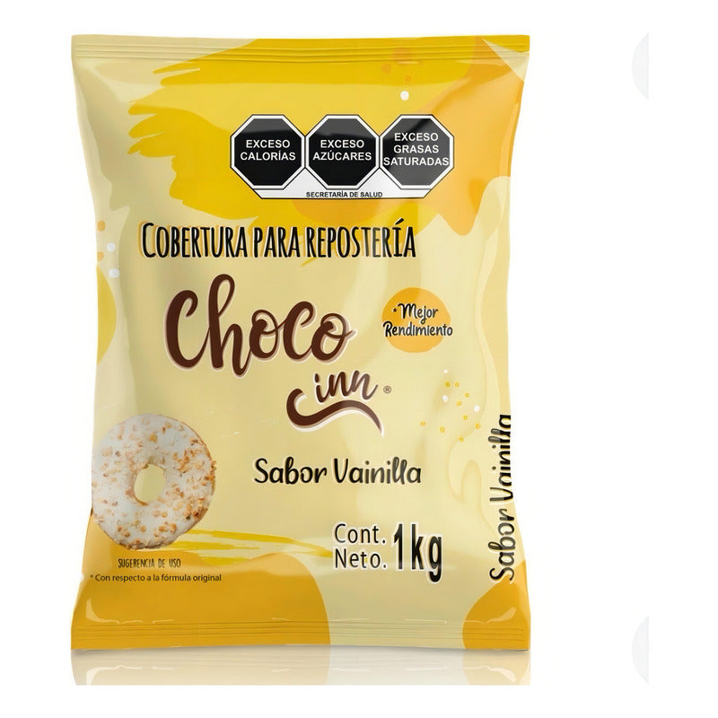 Cobertura Vainilla 1 Kg Choco Inn Para Repostería Y Pastelería